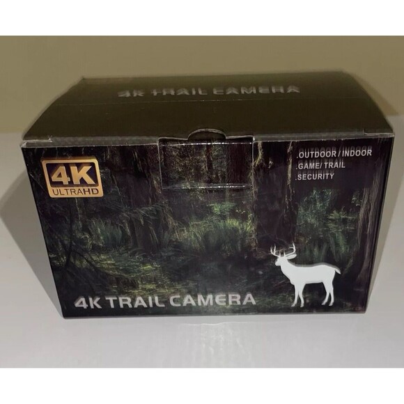 4K Ultra HD Trail Camera Outdoor Wildlife Game Hunting Security - Picture 1 of 16